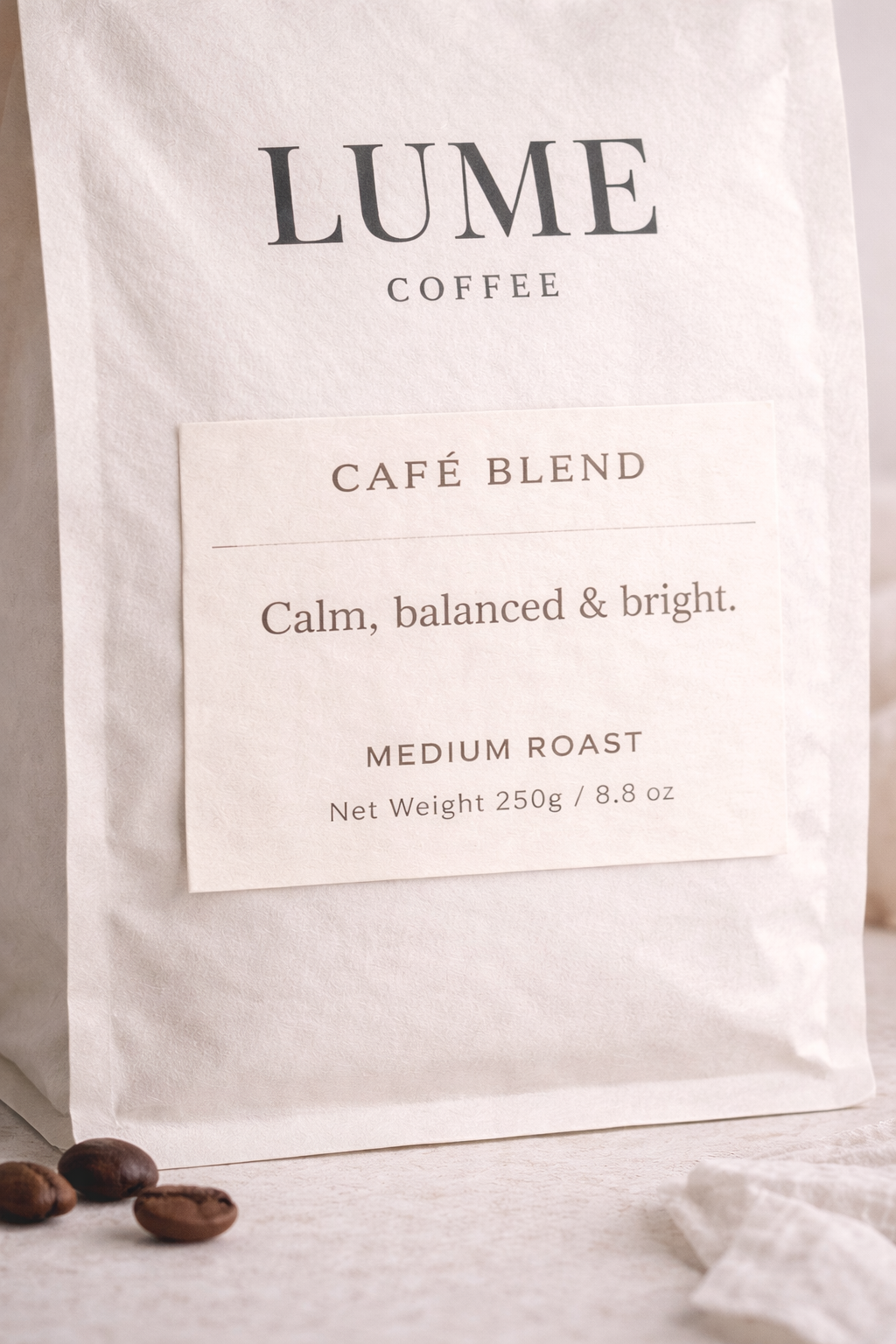 Coffee Packaging Detail