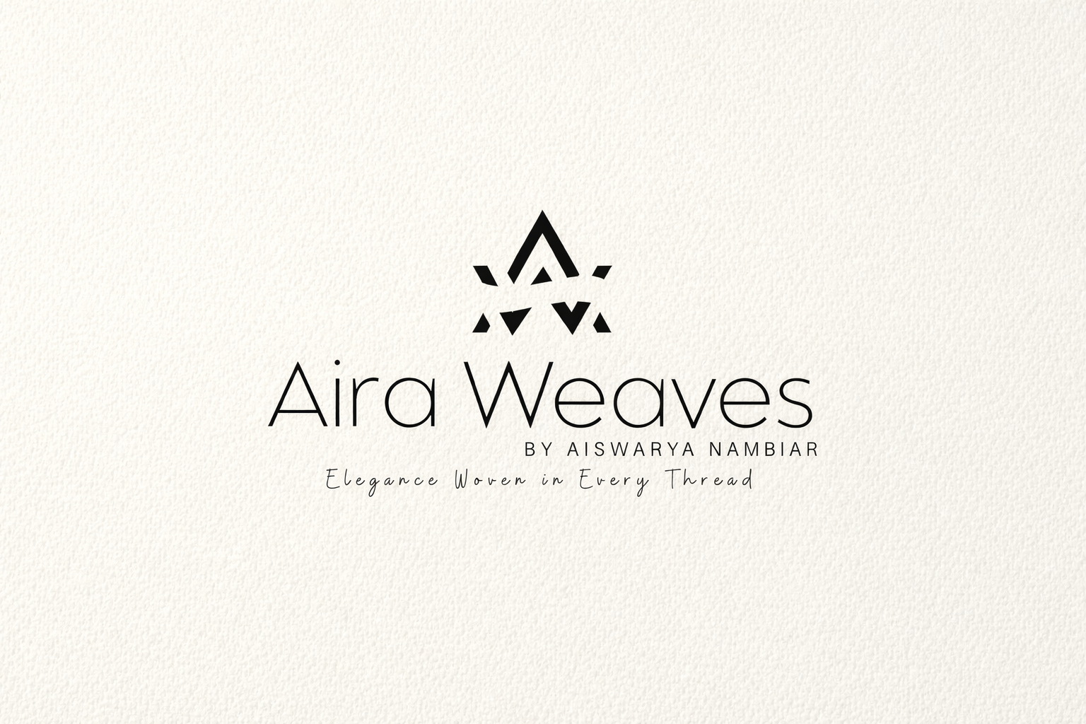 Aira Weaves Logo Presentation